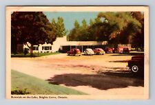 Brights Grove Canada, Kenwick-on-the-Lake, Advertising, Vintage c1952 Postcard picture