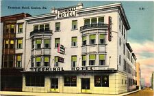 Vintage Postcard- TERMINAL HOTEL, EASTON, PA. picture