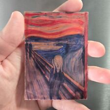MAGNET or STICKER The Scream reprint by Edvard Munch Please READ DESCRIPTION picture
