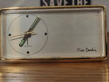 Vintage French Brass Pierre Cardin  Table Clock No.4RE702 Japan picture