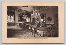 Jersey Coffee Dayton Ohio Victorian Trade Card #64 State Dining Room White House picture