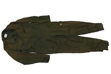Large (7585/9505) - Belgian Army OD Green Tanker Coveralls Overall Jumpsuit picture