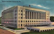 Postcard MO Kansas City General Post Office 1948 Linen Vintage PC a4705 picture