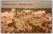  c1960s Medical Center Houston Texas Skyline Vintage Postcard picture