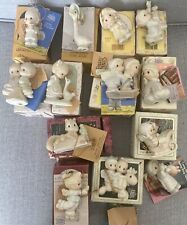 Lot If 13 Vintage Precious Moments Ornaments Most W/Original Packaging And  CIB picture