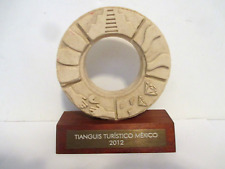 2012 TIANGUIS TOURIST MEXICO AWARD TROPHY ART PIECE MAYAN AZTEC? OPEN AIR MARKET picture