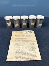 Lee Valley Lapping Grit Set Of 5 - 90x 180x 280x 490x 600x Silicon Carbide picture