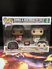 Funko Pop Parks and Recreation Donna and Ben Treat Yo’ Self Vinyl Figures 2Pk picture