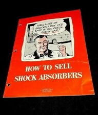 1950 Ford How to sell Shock Absorbers Sales Literature Salesman Dealership  picture