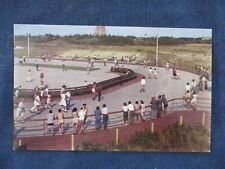 ca1950 Jones Beach Long Island New York Roller Skating Rink Postcard picture