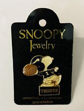 VTG Minnesota Vikings Souvenir Lapel Pin Peanuts Snoopy Football NFL RARE New picture