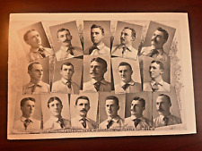 1894 LITHOGRAPH OF NEW YORK BASEBALL TEAM CHAMPIONS - ORIGINAL LITHOGRAPH PRINT picture