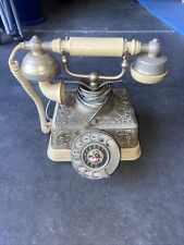 Vintage Ornate French Continental Style Rotary Dial Telephone picture