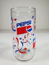 Pepsi Cola Confetti Glass Red White Blue Celebrate Summer Independence Party Fun picture