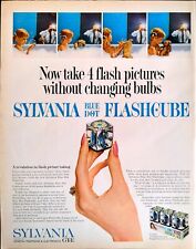 1965 Sylvania Blue Dot Flashcube General Telephone Company Print Ad picture