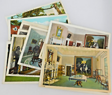 Mt Vernon Virgina Lot of 13   Vintage Postcards Museum Rooms picture