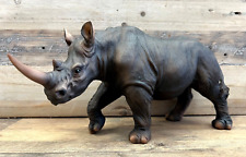 Rhinoceros Resin Tabletop Figurine 11