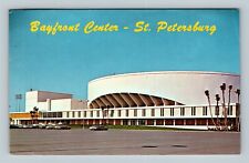 St Petersburg FL, Bayfront Center, Florida Vintage Postcard picture