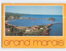 Postcard Grand Marais Minnesota on Beautiful Lake Superior USA picture