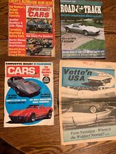 Lot of 3 Vintage 1970s Car Magazines-1 Vette ‘nUSA Super Street Cars Road &Track picture