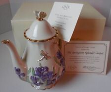 Lenox The Springtime Splendor Teapot Collection 24 Karat Gold New in Box picture
