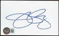 Jeri Ryan signed autograph 3x5 card Actress Star Trek: Voyager BAS Stickered picture