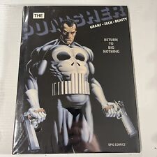 New Sealed The Punisher Return To Nothing Epic Hardcover Book picture