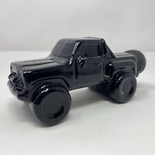 Vintage Avon 4x4 Pickup Truck Black Glass Wild Country After Shave Decanter picture