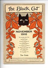 Black Cat Nov 1910 Vol. 16 #2 GD/VG 3.0 picture