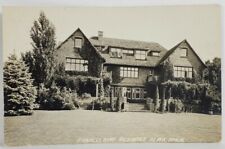 Alma Michigan RPPC Residence of Francis King 1922 TO Pana IL Postcard T14 picture