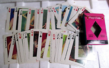 Vintage Nude 54 playing cards deck complete Fortune Company 1950's/60's? pin-ups picture