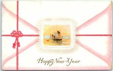 Postcard - Happy New Year with Art Print picture