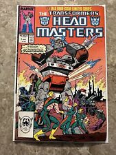 Transformers Headmasters #1 FN+ (Marvel Comics 1987) picture