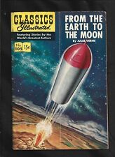 CLASSICS ILLUSTRATED #105 G-  HRN106 (FROM THE EARTH)  ON $15 ORDER picture