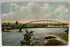 1909 New Bridge, Bingham, Maine ME Postcard picture