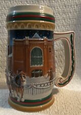 1997 Budweiser Holiday Stein Home for the Holidays CS313 picture