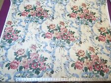 Vintage Waverly American Beauty Liberty Legacy Floral Cotton Chintz picture