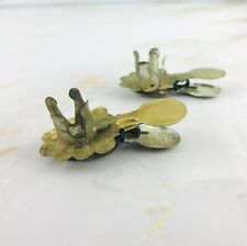Antique Christmas Tree Candle Clips - Set of 2 - Vintage Holiday Decor picture