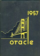 ORACLE 1957 Whitmer High School OHIO yearbook picture