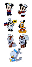7 Disney Cruise Line Themed Character Trading Park Pins Specific Set ~ Brand NEW picture