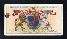EDWARD V 1906 LAMBERT & BUTLER KINGS & QUEENS OF ENGLAND #19 NO CREASES picture