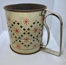 Vintage Flour Sifter Multi-screen made in USA picture