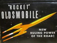 1950s Rocket Oldsmobile Advertising Matchbook Tobey Motors Inc Indianapolis In picture