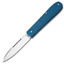 Boker Coffin Slip Joint Denim Blue Micarta Folding Pocket Knife 112944 picture