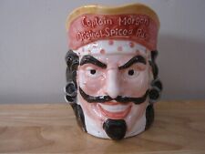 Vintage Hand Painted Captain Morgan Original Spiced Rum Ceramic Pitcher picture