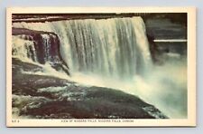 Niagara Falls Canada Birds Eye View Waterfalls Historical Vintage UNP Postcard picture