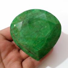 Fabulous Brazilian Green Emerald Faceted Pear Shape 1215 Crt Loose Gemstone picture