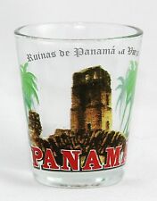 PANAMA VIEJO OLD CITY HISTORICAL SHOT GLASS SHOTGLASS picture