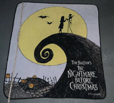 Vintage Nightmare Before Christmas Throw Blanket Touchstone RARE picture