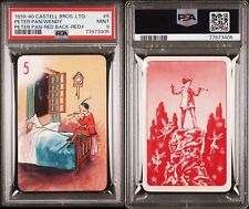 1939 CASTELL BROS. LTD. PETER PAN & WENDY RED BACK PSA 9 MINT picture